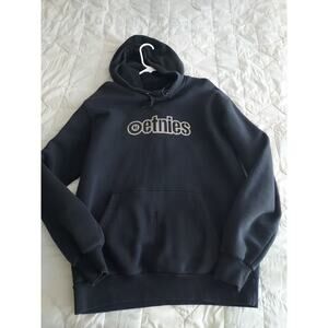 Etnies Sweatshirt Men Med oversized Heavyweight Hoodie VINTAGE 90's original EUC
